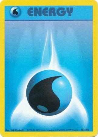 Water Energy (102/102) [Base Set Unlimited] - for just $0.15! 