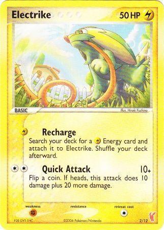 Electrike (2/12) [EX: Trainer Kit 2 - Plusle] - for just $0.10! 