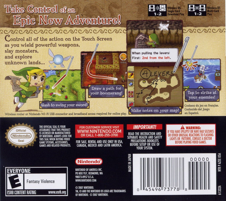 The Legend of Zelda: Phantom Hourglass – Nintendo DS (DS) - for just $32.99! 