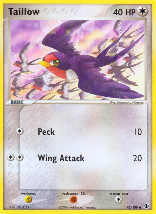 Taillow (72/109) [EX: Battle Stadium] - for just $0.25! 