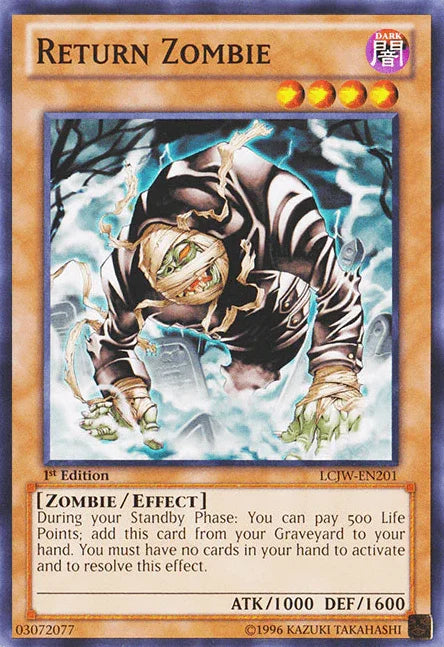Return Zombie [LCJW-EN201] Common - for just $0.15! 