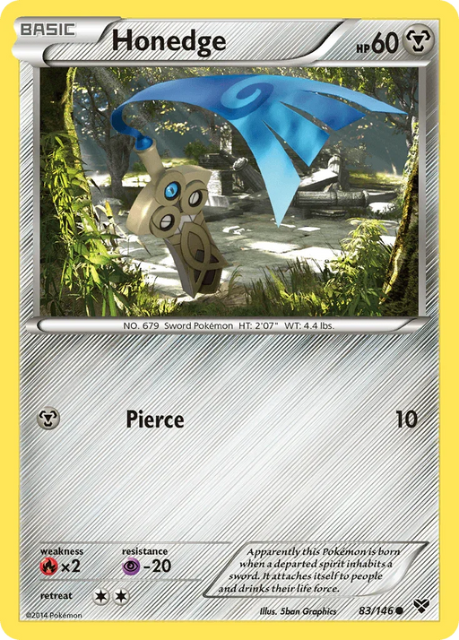 Honedge (83/146) [XY: Base Set] - for just $0.10! 