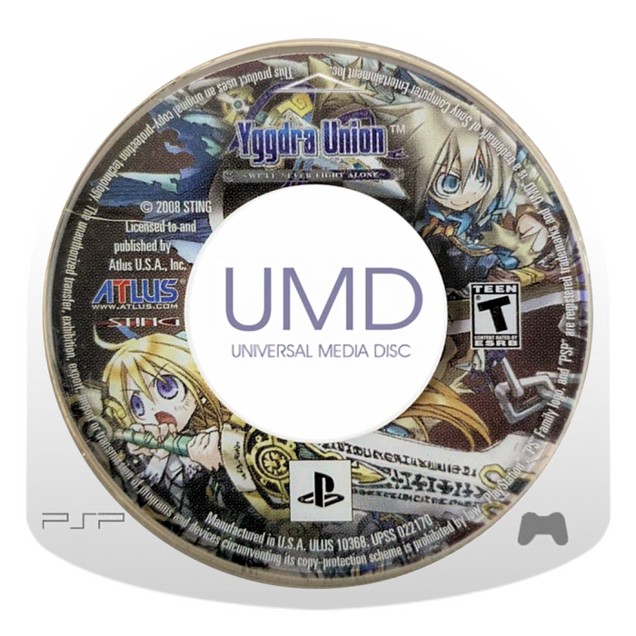 Yggdra Union: We'll Never Fight Alone – PlayStation Portable (PSP) - for just $0! 