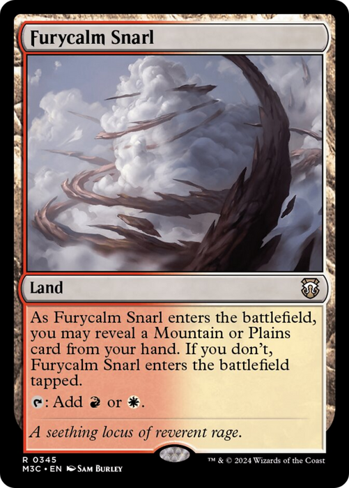 Furycalm Snarl (Ripple Foil) [Modern Horizons 3 Commander] - Just $0.25! Shop now at Retro Gaming of Denver