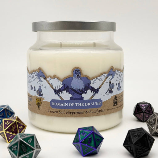 Cantrip Candles - Domain of the Draugr (16 oz Glass Candle) - for just $49.99! 