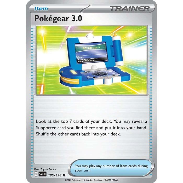 Pokegear 3.0 (186/198) [Scarlet & Violet: Base Set] - Just $0.55! Shop now at Retro Gaming of Denver