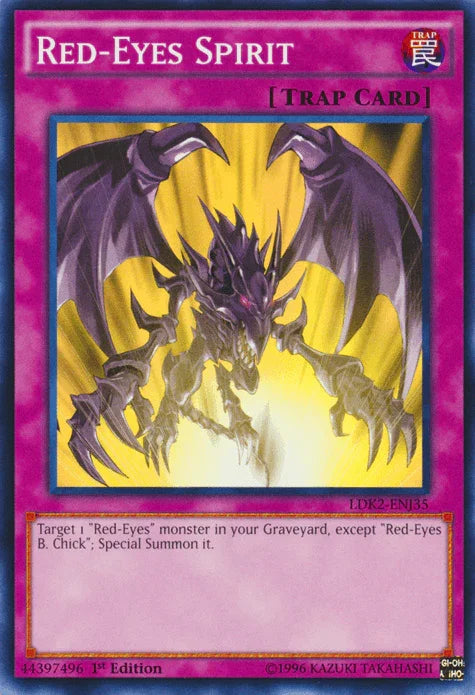 Red-Eyes Spirit [LDK2-ENJ35] Common - for just $0.10! 