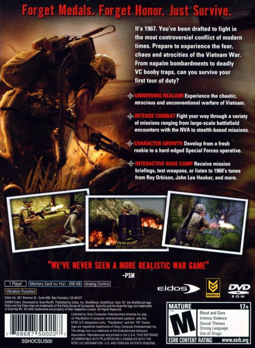 Shellshock: Nam '67 – PlayStation 2 (PS2) - for just $8.99! 