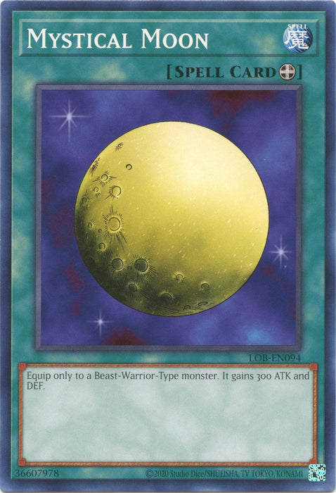 Mystical Moon (25th Anniversary) [LOB-EN094] Common - for just $0.10! 
