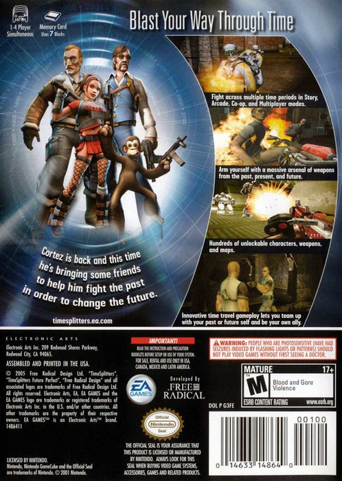 Time Splitters Future Perfect – Nintendo GameCube (GC) - for just $51.99! 