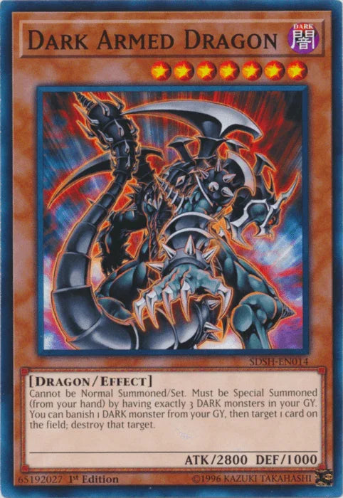 Dark Armed Dragon [SDSH-EN014] Common - for just $0.15! 