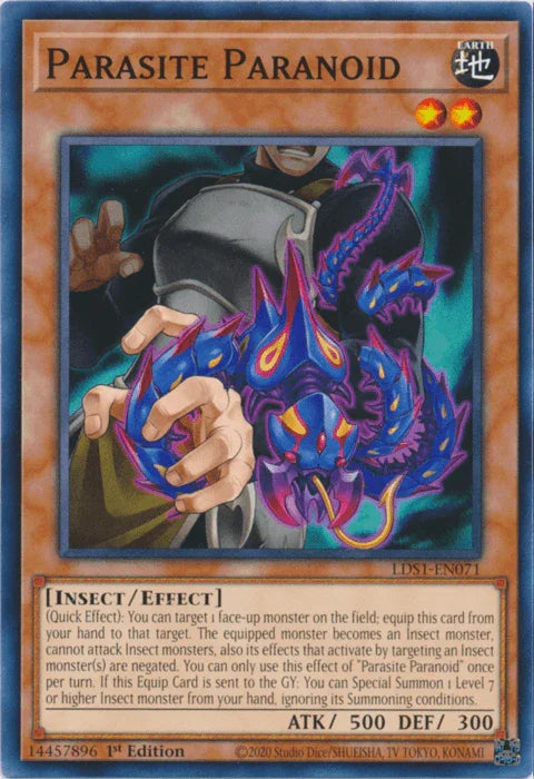 Parasite Paranoid [LDS1-EN071] Common - for just $0.10! 