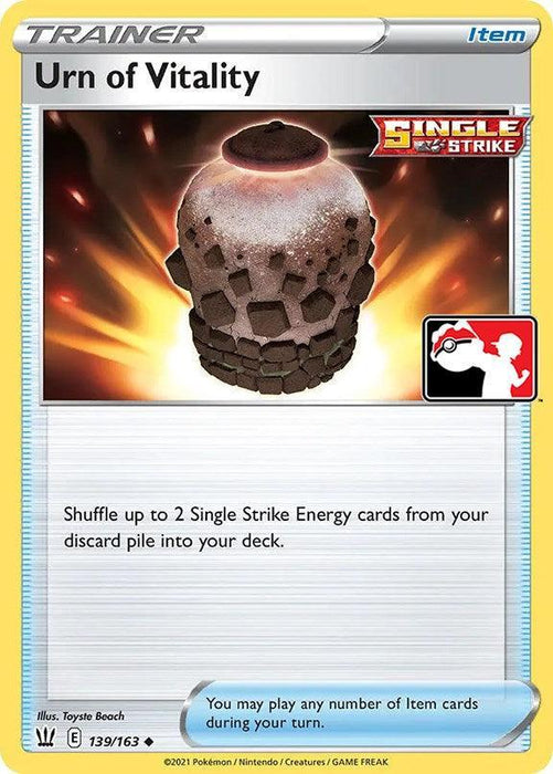 Urn of Vitality (139/163) [Prize Pack Series One] - for just $0.15! 