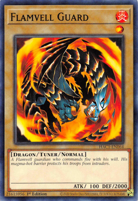 Flamvell Guard [HAC1-EN064] Common - for just $0.10! 
