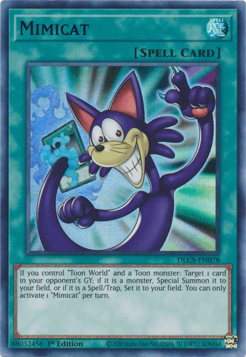 Mimicat (Blue) [DLCS-EN078] Ultra Rare - for just $1.10! 
