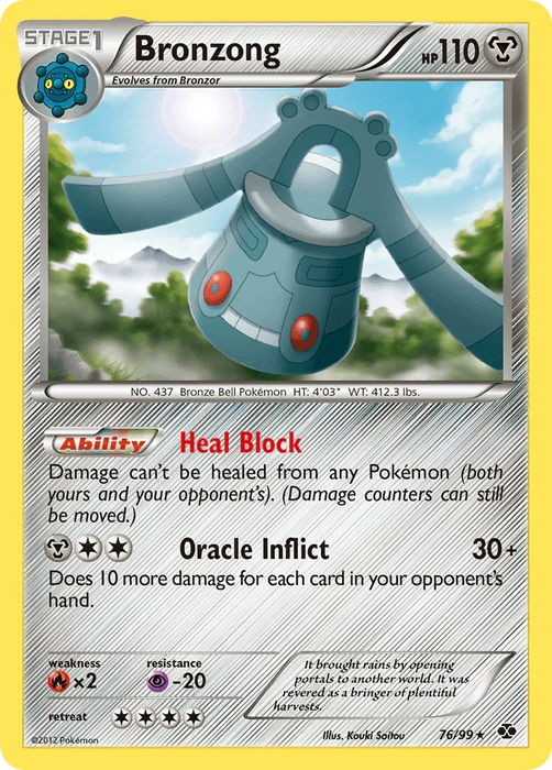 Bronzong (76/99) [Black & White: Next Destinies] - for just $0.15! 