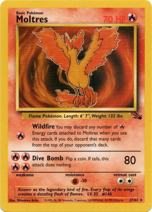 Moltres (27/62) [Fossil Unlimited] - for just $4.05! 