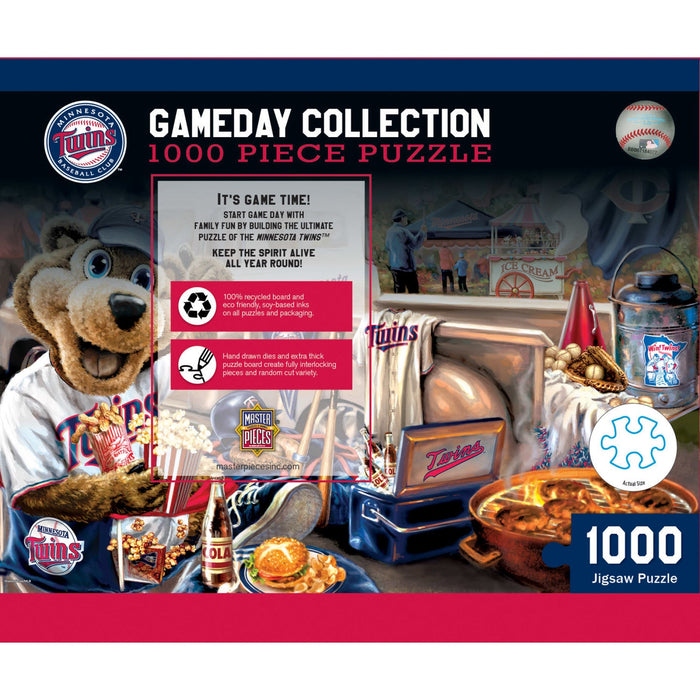 Minnesota Twins - Gameday 1000 Piece Jigsaw Puzzle - Just $19.99! Shop now at Retro Gaming of Denver