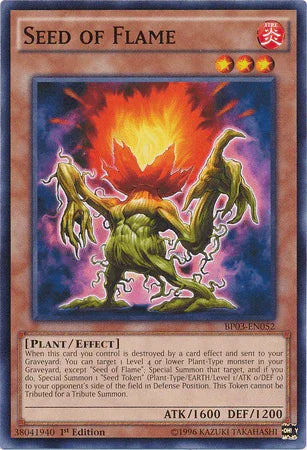 Seed of Flame [BP03-EN052] Common - for just $0.10! 