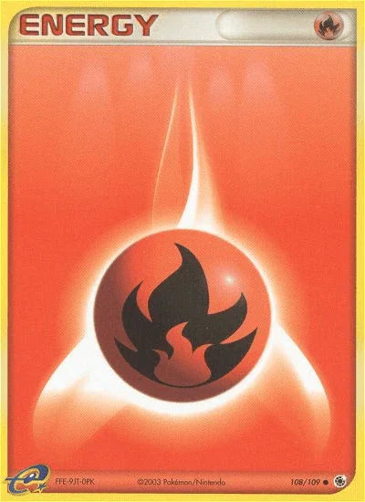 Fire Energy (108/109) [EX: Ruby & Sapphire] - for just $0.15! 