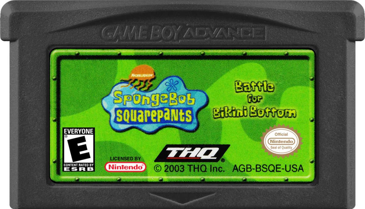 SpongeBob SquarePants: Battle for Bikini Bottom – Game Boy Advance (GBA) - for just $9.99! 
