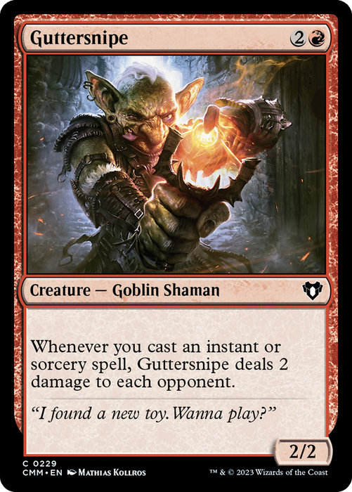 Guttersnipe (CMM-229) - Commander Masters - for just $0.11! 