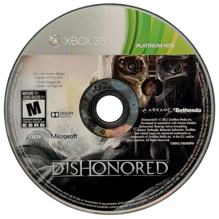 Dishonored [Platinum Hits] — Xbox 360 (X360) - for just $4.99! 