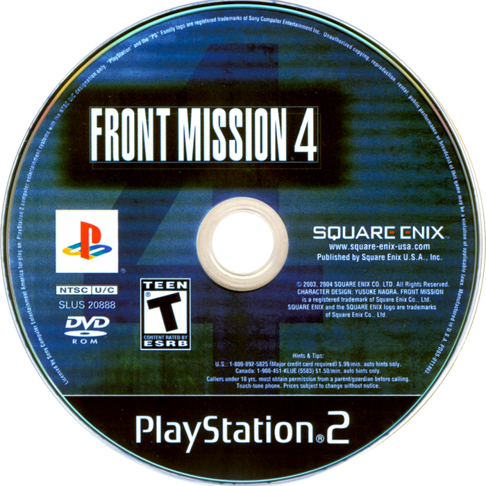 Front Mission 4 – PlayStation 2 (PS2) - for just $9.99! 
