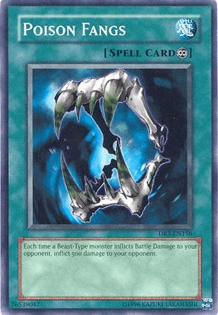 Poison Fangs [DR3-EN158] Common - for just $0.10! 