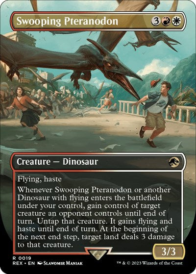 Swooping Pteranodon (Borderless) (Universes Beyond: Jurassic World Collection) Medium Play - for just $5.60! 