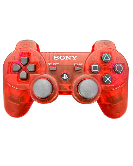 PlayStation 3 (PS3) Dualshock 3 Controller [OEM] [Crystal Clear Red] – PlayStation 3 Accessory (PS3) - for just $84.99! 
