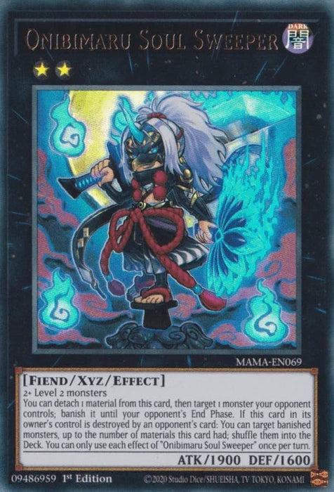 Onibimaru Soul Sweeper [MAMA-EN069] Ultra Rare - for just $0.15! 