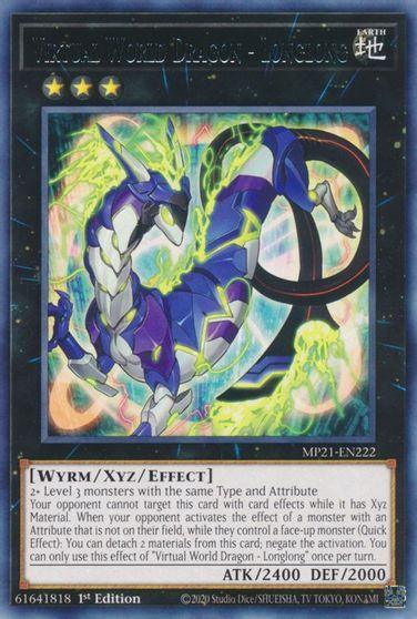 Virtual World Dragon - Longlong [MP21-EN222] Rare - for just $0.10! 