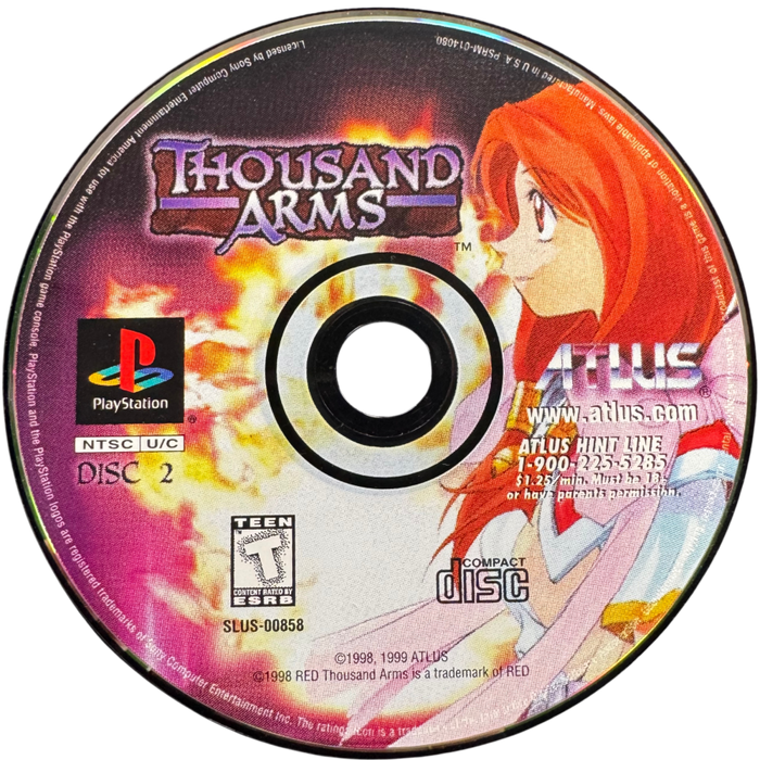 Thousand Arms [Complete In Box] – PlayStation 1 (PS1) - for just $216.99! 