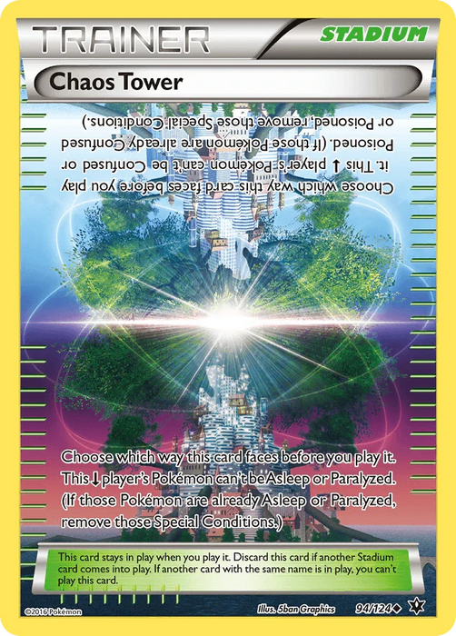 Chaos Tower (94/124) [XY: Fates Collide] - for just $0.10! 