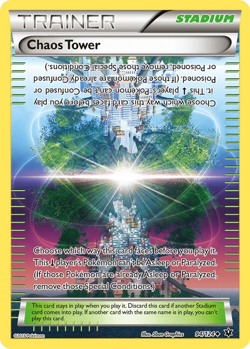 Chaos Tower (94/124) [XY: Fates Collide] - for just $0.10! 