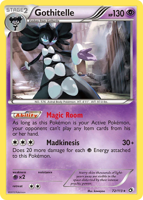 Gothitelle (72/113) [Black & White: Legendary Treasures] - for just $0.50! 