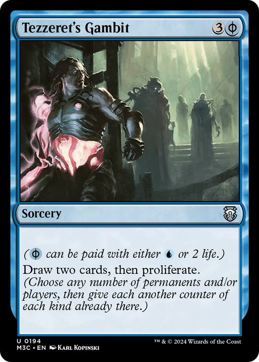 Tezzeret's Gambit (M3C-194) - Modern Horizons 3 Commander - for just $0.09! 