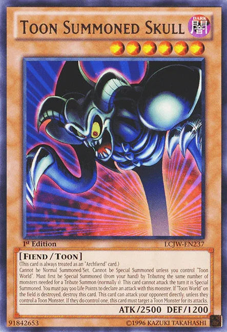 Toon Summoned Skull [LCJW-EN237] Rare - for just $0.20! 