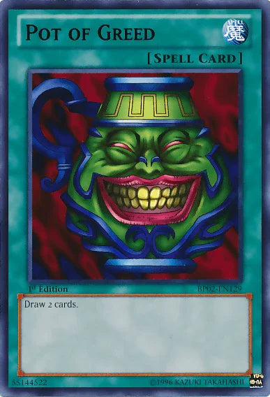 Pot of Greed [BP02-EN129] Mosaic Rare - for just $2.60! 