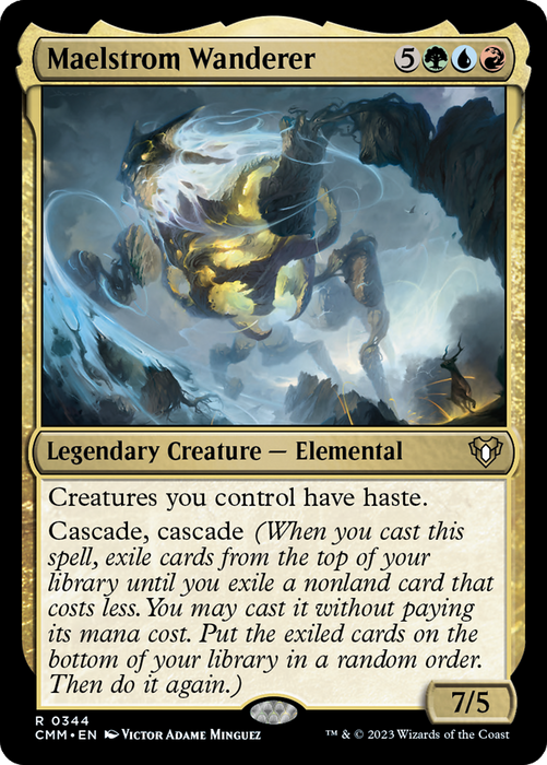 Maelstrom Wanderer (CMM-344) - Commander Masters - for just $0.26! 