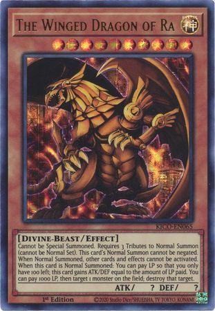 The Winged Dragon of Ra (Ultra Pharaoh's Rare) [KICO-EN065] Ultra Pharaoh's Rare - for just $14.50! 