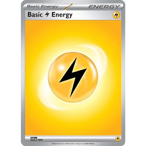 Lightning Energy (004) [Scarlet & Violet: Base Set] - Just $0.03! Shop now at Retro Gaming of Denver