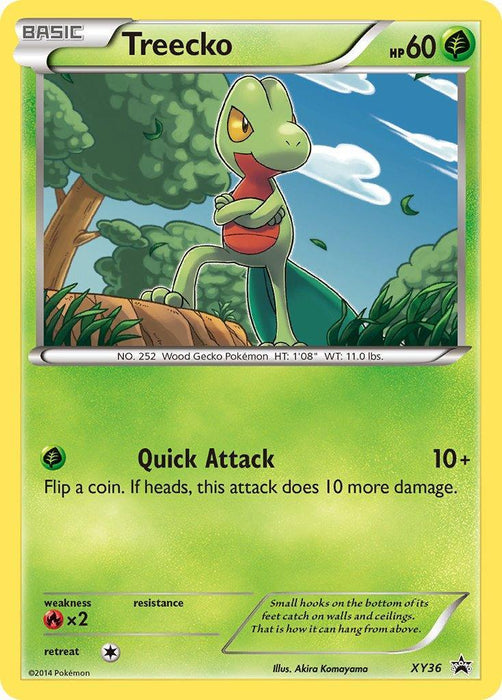 Treecko (XY36) [XY: Black Star Promos] - for just $1.40! 