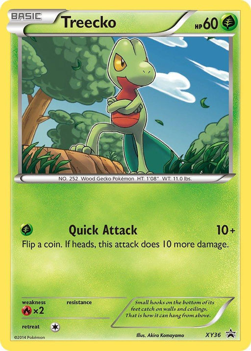 Treecko (XY36) [XY: Black Star Promos] - for just $1.50! 