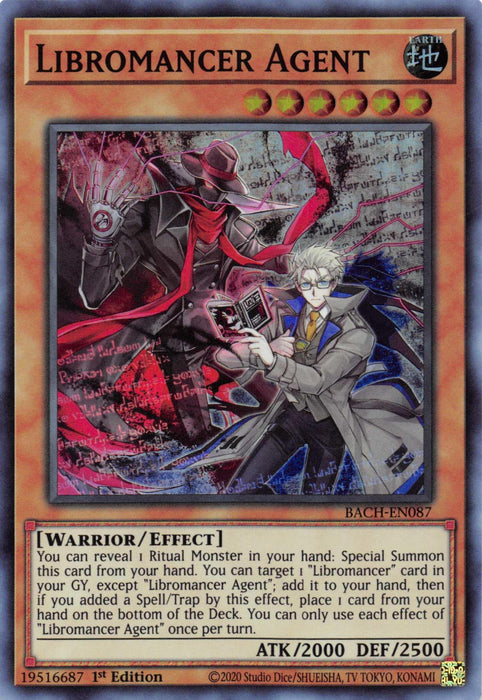 Libromancer Agent [BACH-EN087] Super Rare - for just $0.10! 