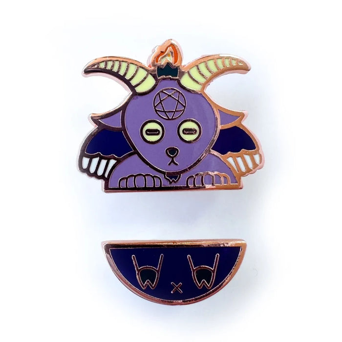 Pride Pals Enamel Pin Set - Baphomet - for just $20! 