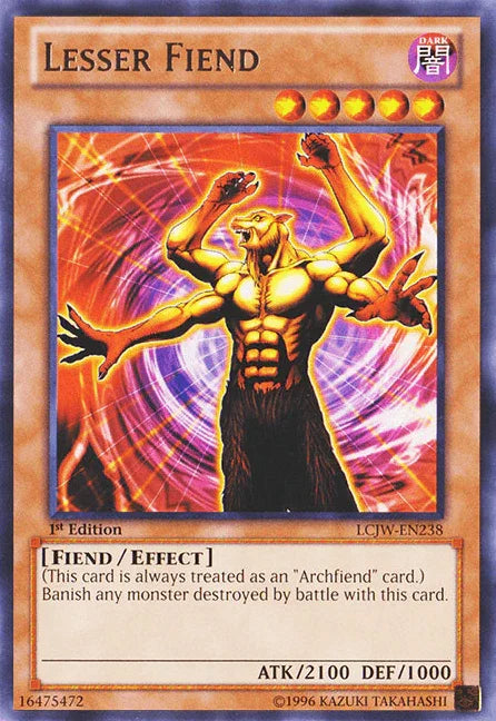 Lesser Fiend [LCJW-EN238] Rare - for just $0.10! 