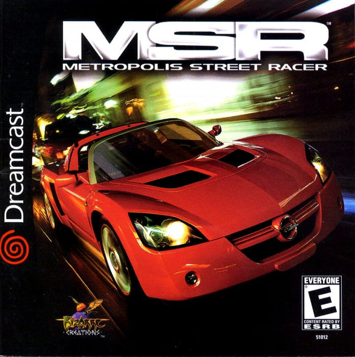 Metropolis Street Racer – Sega Dreamcast (DC) - for just $0! 
