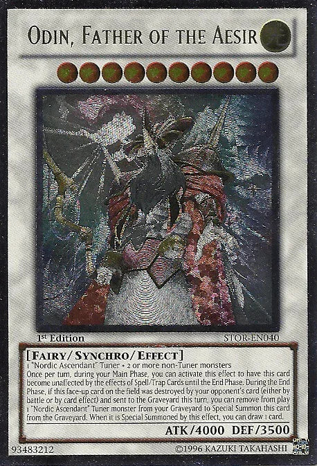 Odin, Father of the Aesir [STOR-EN040] Ultimate Rare - for just $3.35! 